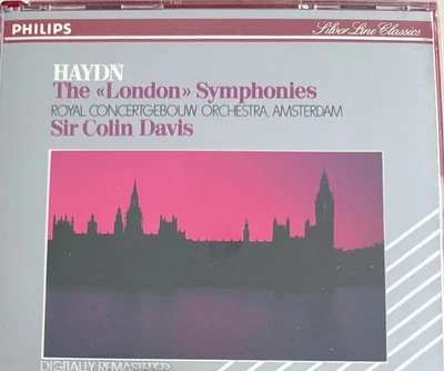 HAYDN - The London Symphonies - Davis/Concertgebow Orch 4 x CD Exc Cond! Philips Foto 1 de 2