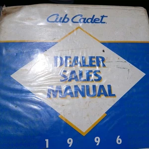 MANUAL DE PIEZAS de mantenimiento del motor carpeta distribuidores CUB CADET muchos modelos años 80-2000 - Imagen 1 de 19