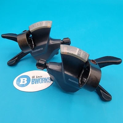 Shimano Altus SL-M315 7x3 Speed Trigger Shifter Set 22.2mm Clamp MTB  j6 - Image 1 of 4