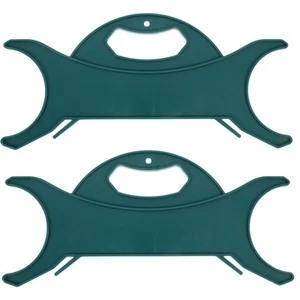  2 Pcs Kabelmanager Kabel-Organizer Für Den Schreibtisch Kabelorganisatoren - Afbeelding 1 van 12