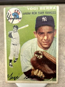 1954 Topps #50 Yogi Berra - Higher Grade - Soft Corners - Picture 1 of 6