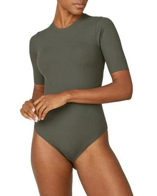 Spanx® Suit Yourself Ribbed Crewneck Bodysuit Women's - Image 1 of 2