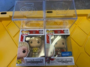 Funko Pop! Vinyl: WWE -Cody Rhodes - Walmart... And Dusty Rhodes Nightmare/Dream - Picture 1 of 5