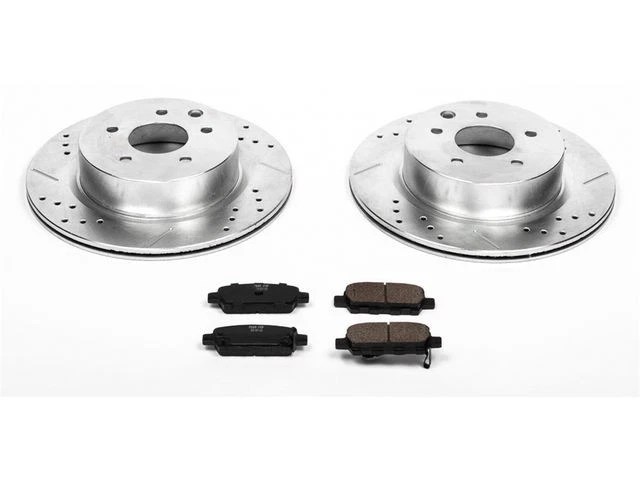Rear Brake Pad and Rotor Kit For 2006-2009 Nissan 350Z 2007 2008 TD926QJ - Image 1 of 1