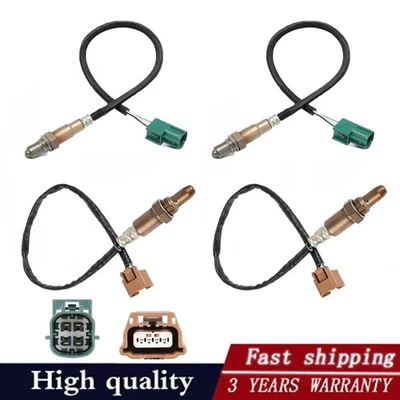 Sensor de oxigênio para cima+baixo Titan 5.6L V8 4 peças para Nissan 2014-2015 Armada 2013-2015 - Imagem 1 de 4