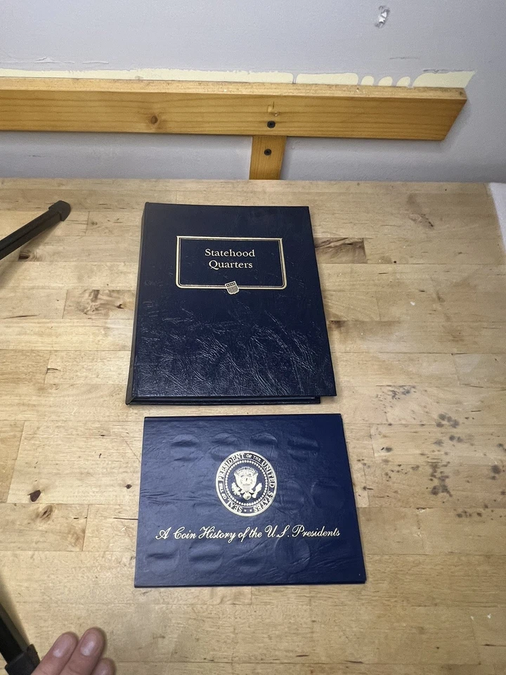 1999 - 2008 STATEHOOD QUARTERS P or D SET IN NEW WHITMAN  ALBUM 9176 $5.50 FV - Image 1 of 4