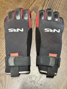 NRS Guantes de Neopreno Titanio Remar Rafting Buceo Unisex Talla Pequeña Negros - Imagen 1 de 3