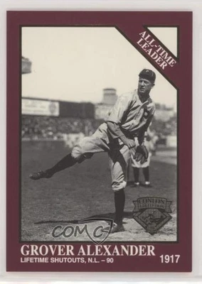 1994 The Sporting News Conlon Collection Burgundy Grover Alexander #1223 HOF - Image 1 of 2