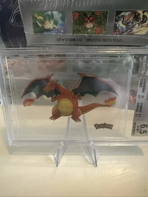 Charizard #114 2006 alemán Edibas Lamincard Beckett 6,5 muy único Foto 1 de 4