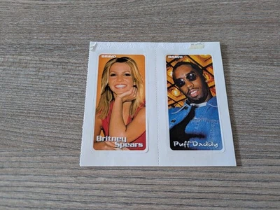 Bravo Extra Star Karten - Britney Spears Puff Daddy 90er Retro Zeitschrift - Bild 1 von 2