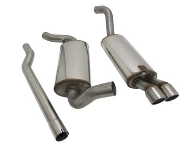 Novus Edelstahl Sportauspuffanlage ab Kat für Audi 80/90 Typ 89 Cabrio/Coupé/Lim - Bild 1 von 4