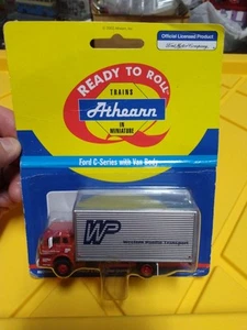 Athearn 02758 HO 1:87 Ford C-Series Truck w Van Body Western Pacific MOC 2002 - Picture 1 of 3