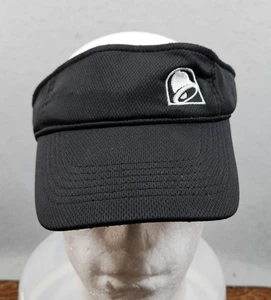 Taco Bell Employee Uniform Visor Black Adjustable Snapback Workwear - Picture 1 of 8