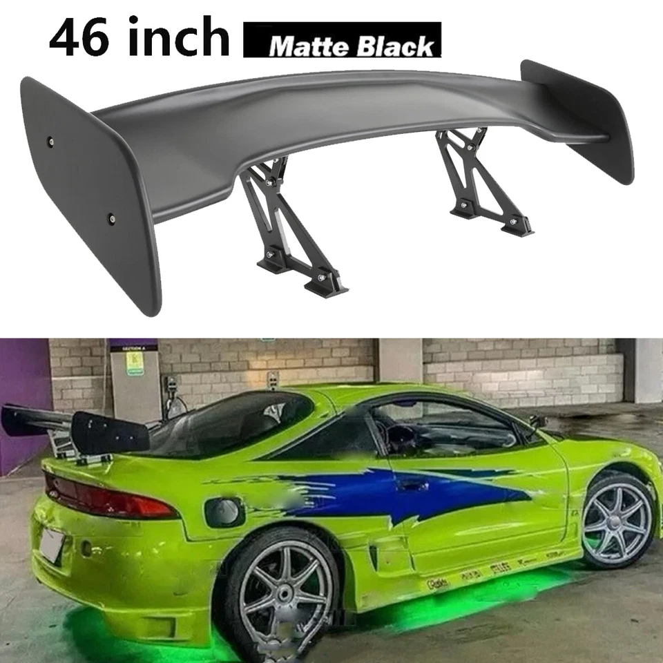 46" Rear Trunk Spoiler Tail GT Style Racing Wing For Mitsubishi Eclipse Coupe Foto 1 de 4