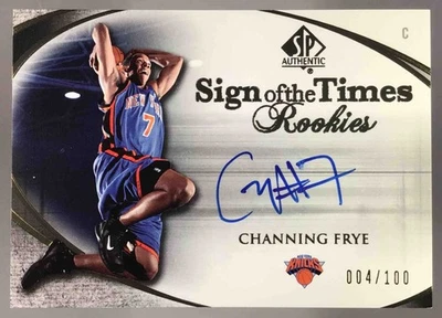 Channing Frye 2005-06 SP Authentic Autograph RC Auto /100 #SOTT-CF Knicks - Image 1 of 4