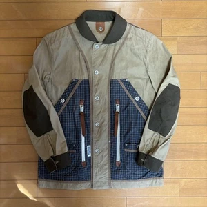 Junya Watanabe 14SS Reversible Coverall Beige L 70 cm Men's size S Used - Picture 1 of 5