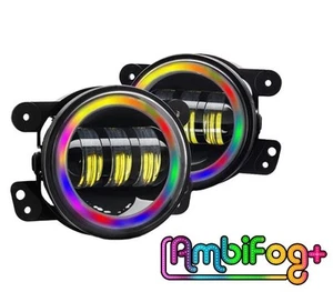 Ford Focus MK2 AmbiFog+ RGB Colour Changing LED Halo Fog Light Unit - Picture 1 of 1