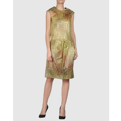 MARNI DRESS SLEEVELESS SILK LUREX INFINITY $930 sz IT 38 US 2 - Image 1 of 4