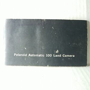 Polaroid Automatic 100 Land Camera Instrukcja