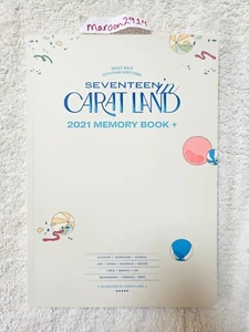 SEVENTEEN in Carat Land 2021 Memory Book Photobook Only [US SELLER] - Picture 1 of 8