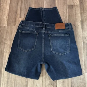 Jeans Lucky Brand para mujer 12/31 azul tiro bajo ajustados lolita tobillo elástico denim - Imagen 1 de 10