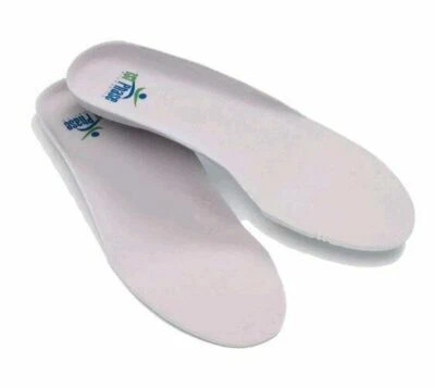 1st Phase White Frelen EVA Moulded Insoles MILD ARCH SUPPORT UK 3-12 Men/Womens