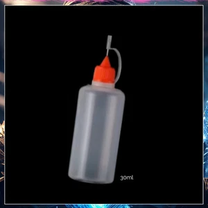 2x 30ml Refillable Squeezable Needle Bottle Perfect for Electronic Repairs & DIY - Picture 1 of 1