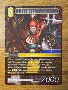 Final Fantasy TCG Opus 22 Hidden Hope Gilgamesh 22-061L *FOIL* Legend - Picture 1 of 1