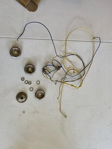 Vintage Peavey 410 Column Speaker Input Jack Set Wiring Harness FREE SHIPPING - Picture 1 of 5