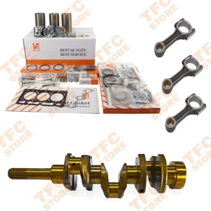 D1105 Overhaul Rebuild Kit & Crankshaft + Connecting Rod for Kubota Engine New - Picture 1 of 1