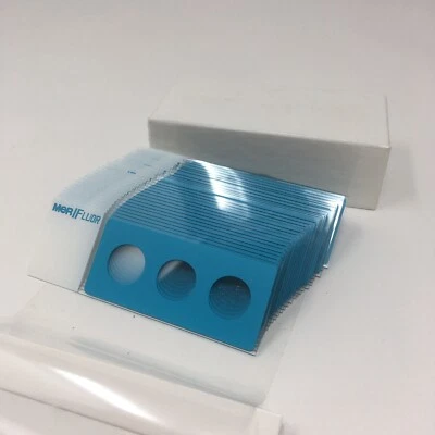 (Caja de 25) Merifluor EBV Diapositivas Microscopio Diapositivas Preparadas EB211 IgG/IgM Foto 1 de 2