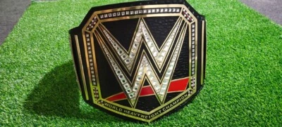 世界重量级冠军腰带 4 毫米摔跤腰带 WWE 复制品,皮革包 — 第 1/4 张图片