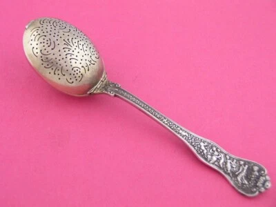 Rare Sterling Silver TIFFANY & CO Tea Ball Infuser Spoon OLYMPIAN 1878 - Image 1 of 4