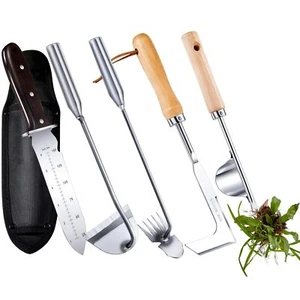 Yungyan 5 Pcs Weed Puller Set Include Hori Weeding Knife Uprooting Crack Weed... - Picture 1 of 7