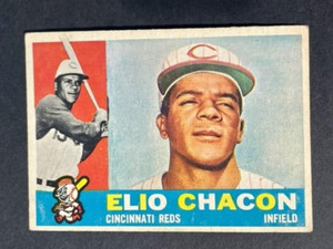 VINTAGE 1960 Topps ELIO CHACON # 543 - EX Condition