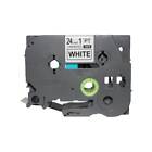 Label Tape Compatible With Brother Black On White Tz251 Pt- E550wvp