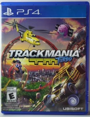 TrackMania Turbo PS4 PS5 Compatible PlayStation 4, 2016 Complete CIB VG US Print - Image 1 of 4
