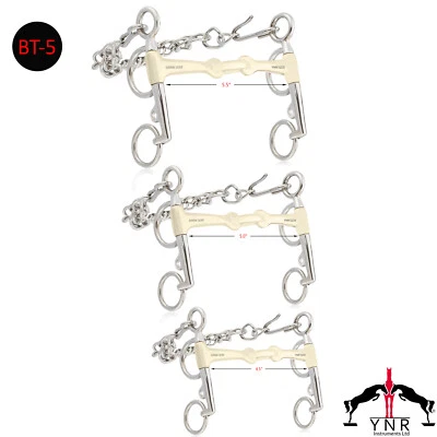 MUND LOSER RING PELHAM DOPPELGELENK LÖZENGE MESSING MUNDSTÜCK PFERDE BIT YNR