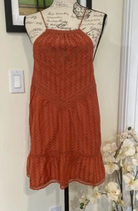 Free People Elisa Tunic Paprika Size Medium NWT - Picture 1 of 5