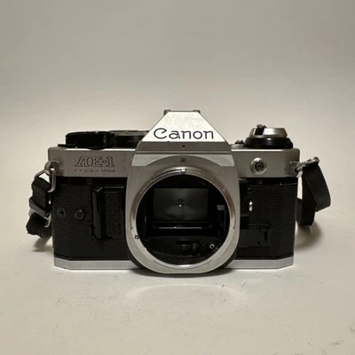 Canon AE-1 Program - fotocamera reflex - fotocamera analogica: solo corpo/custodia - TOP - Immagine 1 di 4