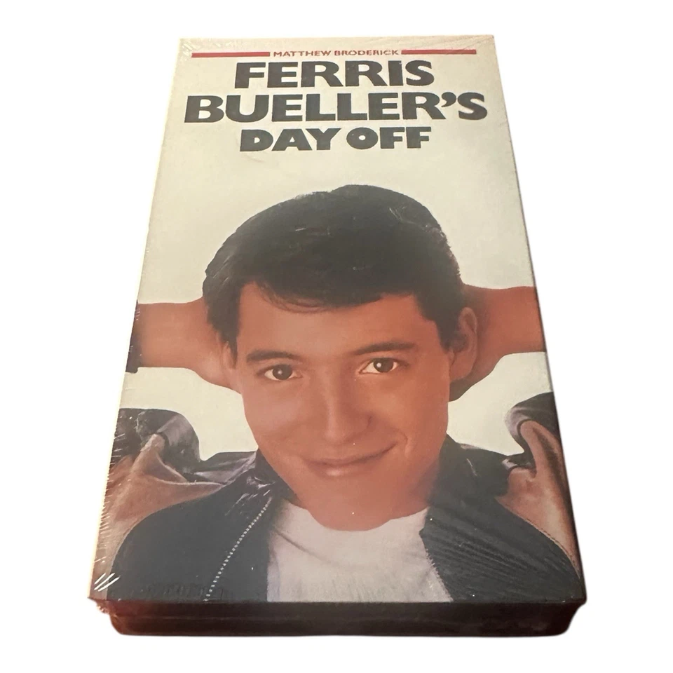 Ferris Bueller’s Day Off VHS NOS Sealed Watermarked Matthew Broderick - Image 1 of 4