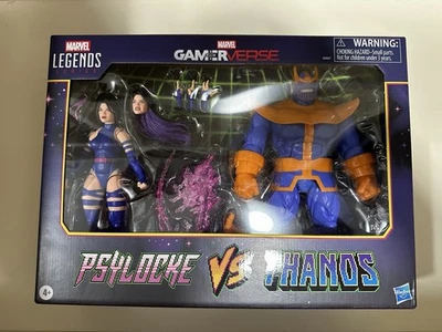 Marvel Legends Gameverse Psylocke vs Thanos paquete de 2 objetivo exclusivo NUEVO SELLADO Foto 1 de 2
