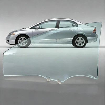 Fit Honda Civic 4-Door Sedan 2006-2011 Front Left Driver Side Door Window Glass Foto 1 de 4