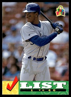 1994 Upper Deck Fun Pack Ken Griffey Jr. Seattle Mariners #235 - Image 1 of 2