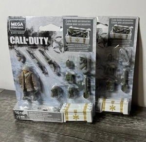 Mega Construx GYF87 Call Of Duty WWII Winter Crate Figures Accessories - Picture 1 of 4