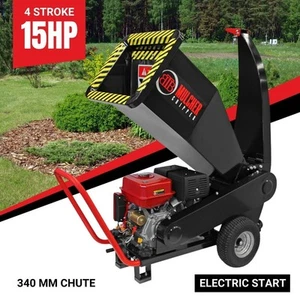 BBT 9000 Series 15/20hp Petrol 420cc Electric Start Wood Chipper - 2-Year War... - Picture 1 of 12
