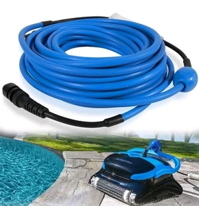 Per Pulitore Piscina Delfino M200,Nautilus CC Plus 9995862 Cavo Fai da Te, Girevole 2 Fili - Foto 1 di 7