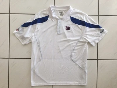 Camisa polo masculina atlética Reebok NEW YORK GIANTS NFL tamanho 2XL (não usada) - Imagem 1 de 4