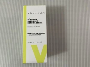Suero de retinol nocturno Volition Semillon 1,1 oz 35 ml tamaño completo nuevo en caja cuidado de la piel - Imagen 1 de 5