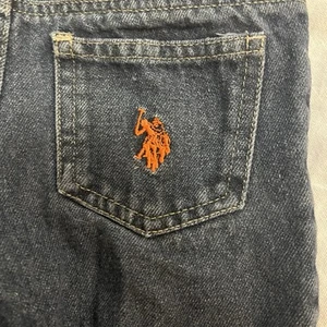 US POLO ASSN. Gender Neutral 18 Months Kids Blur Denim Jeans - Picture 1 of 5